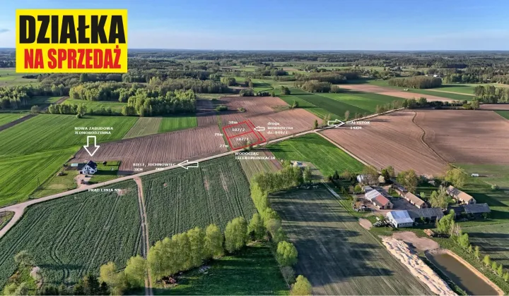 Działka rolno-budowlana Klewinowo