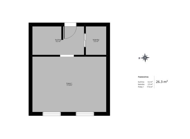 Mieszkanie 1-pokojowe Łódź Księży Młyn, ul. Przędzalniana. Zdjęcie 2