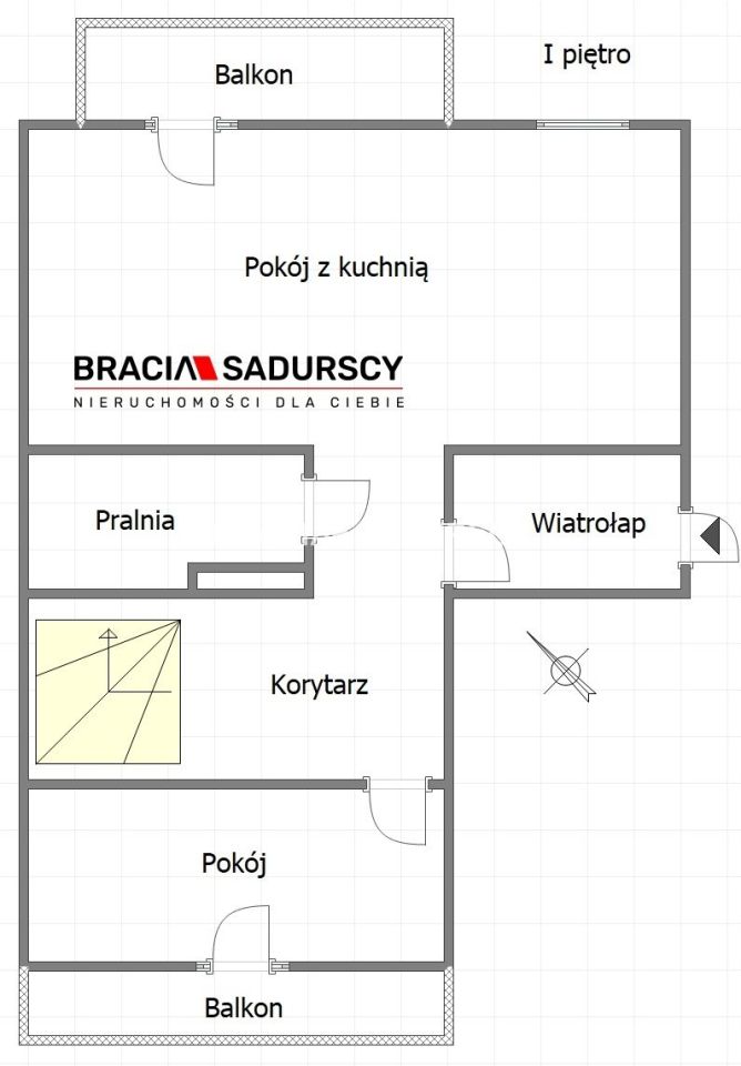 Mieszkanie 5-pokojowe Kraków, ul. Macieja Dębskiego. Zdjęcie 17