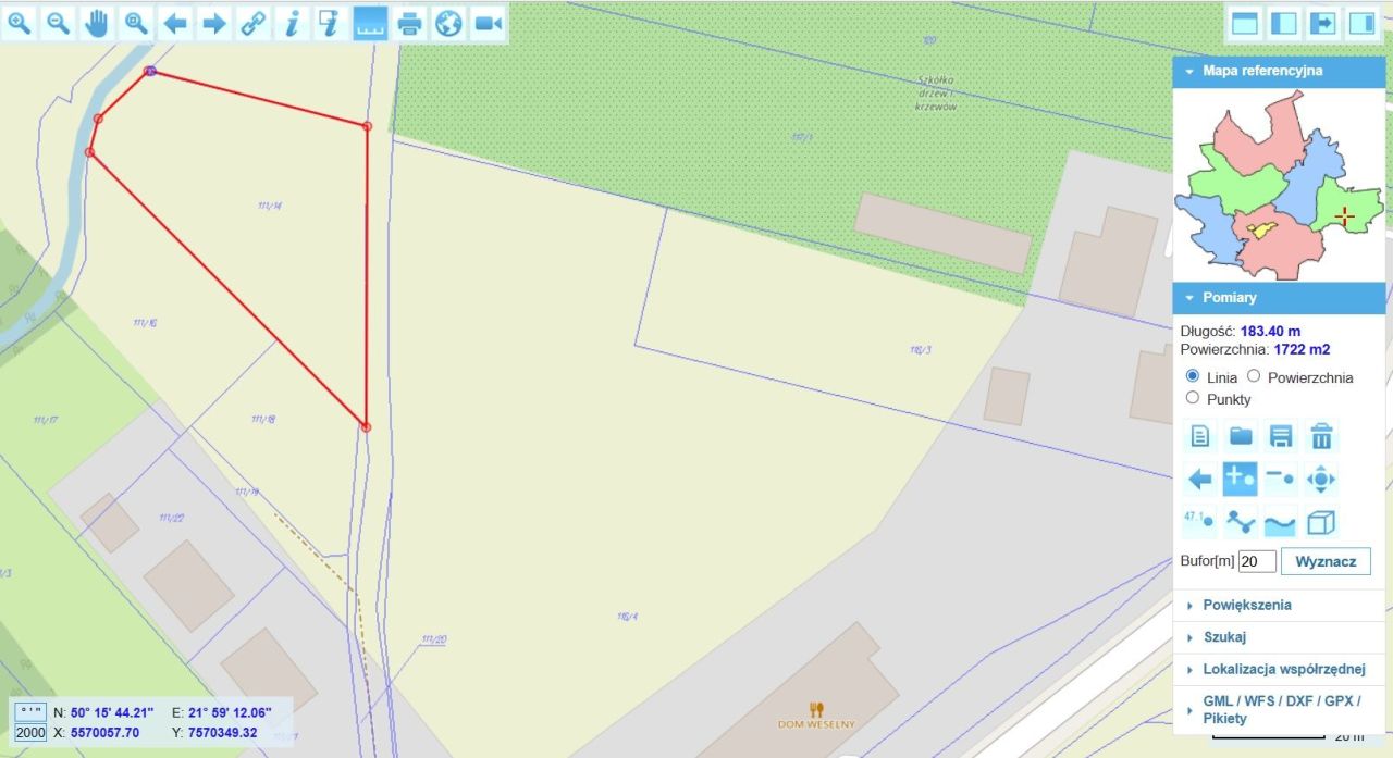 Działka budowlana Raniżów. Zdjęcie 2