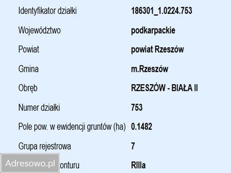 Działka budowlana Rzeszów Biała, ul. Promykowa. Zdjęcie 3