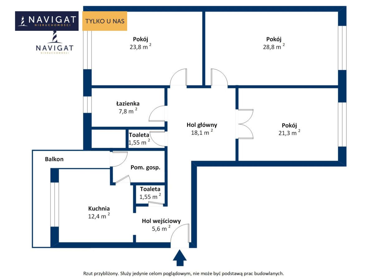Mieszkanie 3-pokojowe Gdynia Śródmieście, ul. Świętojańska. Zdjęcie 14