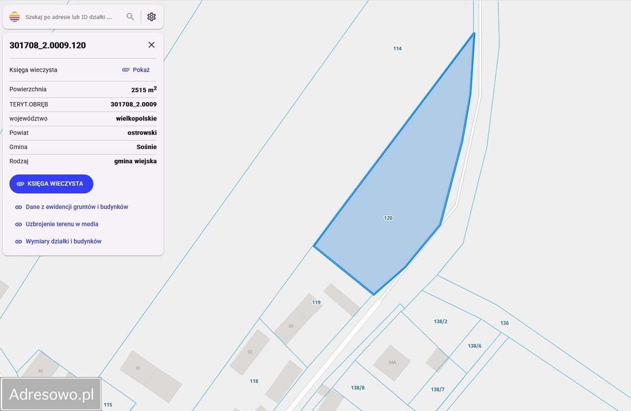 Działka budowlana Konradów. Zdjęcie 2