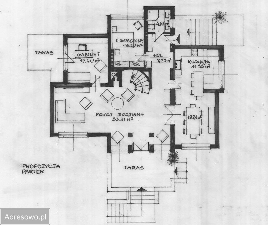 dom wolnostojący, 6 pokoi Myślenice Zarabie, ul. Modrzewiowa. Zdjęcie 15