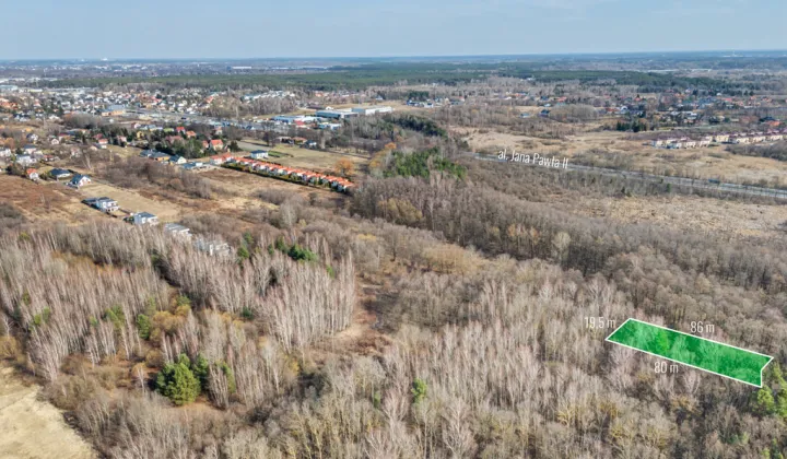 Działka budowlana Słupno, ul. Cypriana Kamila Norwida