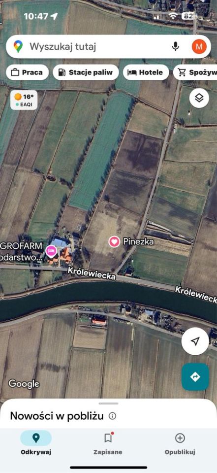 Działka rolno-budowlana Kobyla Kępa