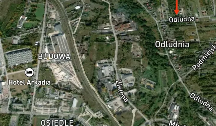 Działka budowlana Rogów Odludnia, ul. Odludna