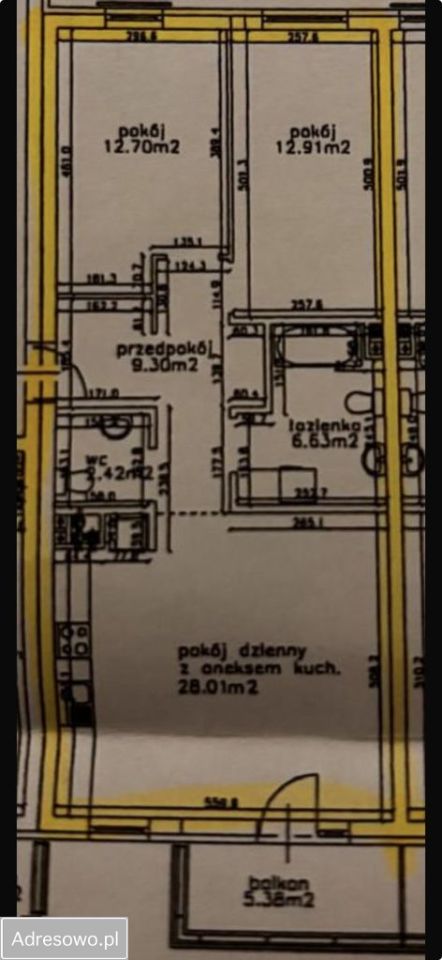 Mieszkanie 3-pokojowe Gdynia Obłuże, ul. Boisko. Zdjęcie 8