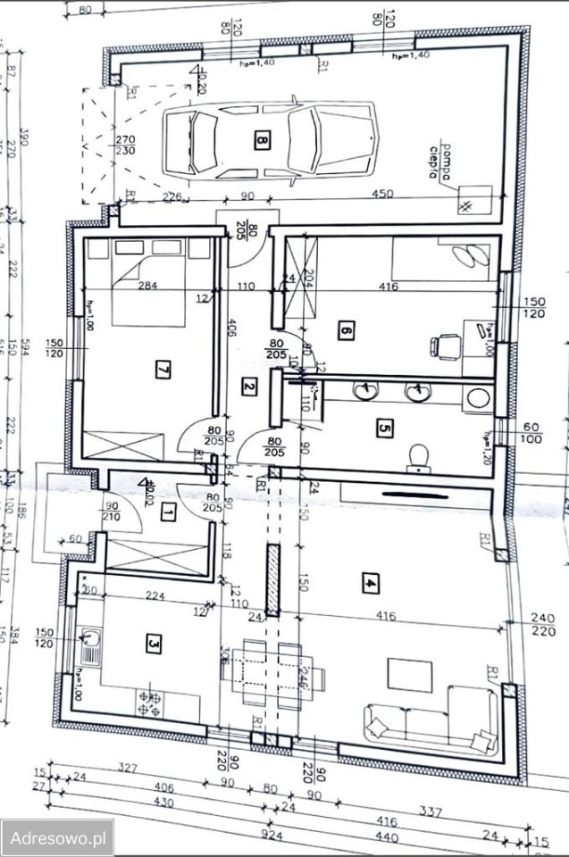 dom wolnostojący, 2 pokoje Bądki. Zdjęcie 16
