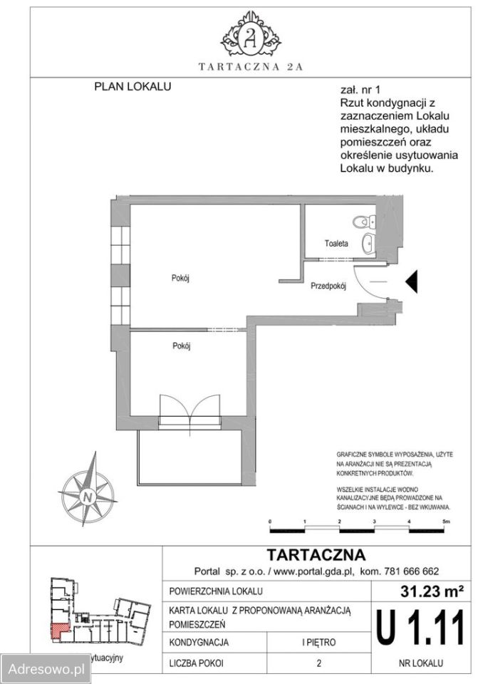 Mieszkanie 2-pokojowe Gdańsk Śródmieście, ul. Tartaczna. Zdjęcie 15
