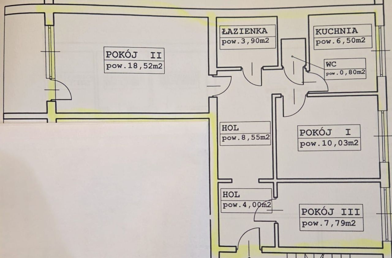 Mieszkanie 3-pokojowe Czeladź Piaski. Zdjęcie 8