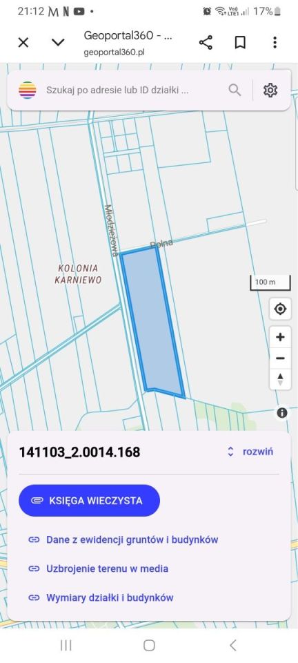 Działka inwestycyjna Karniewo. Zdjęcie 2