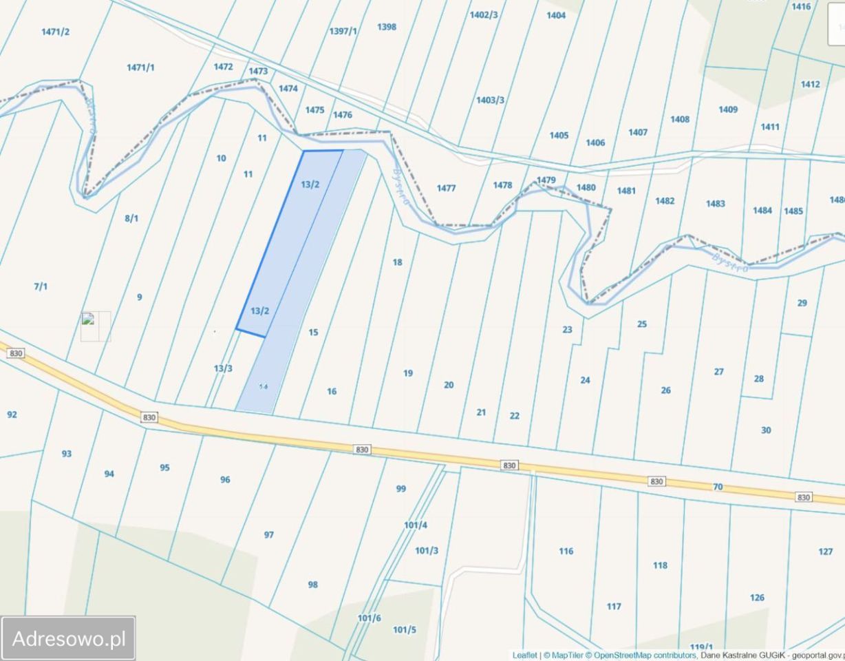 Działka rolna Łąki. Zdjęcie 15