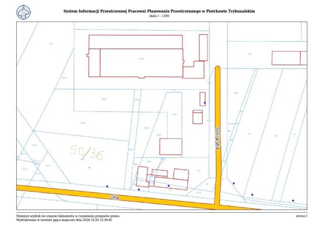 Działka inwestycyjna Piotrków Trybunalski. Zdjęcie 1