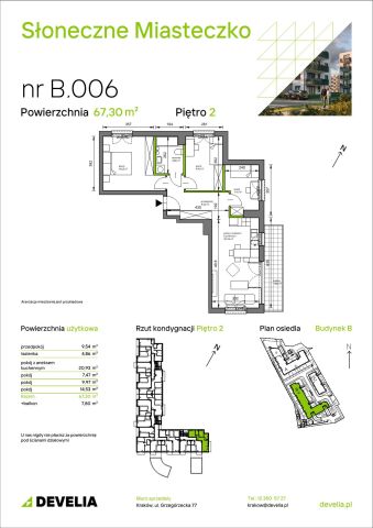 Mieszkanie 4-pokojowe Kraków Bieżanów, ul. Henryka i Karola Czeczów. Zdjęcie 7