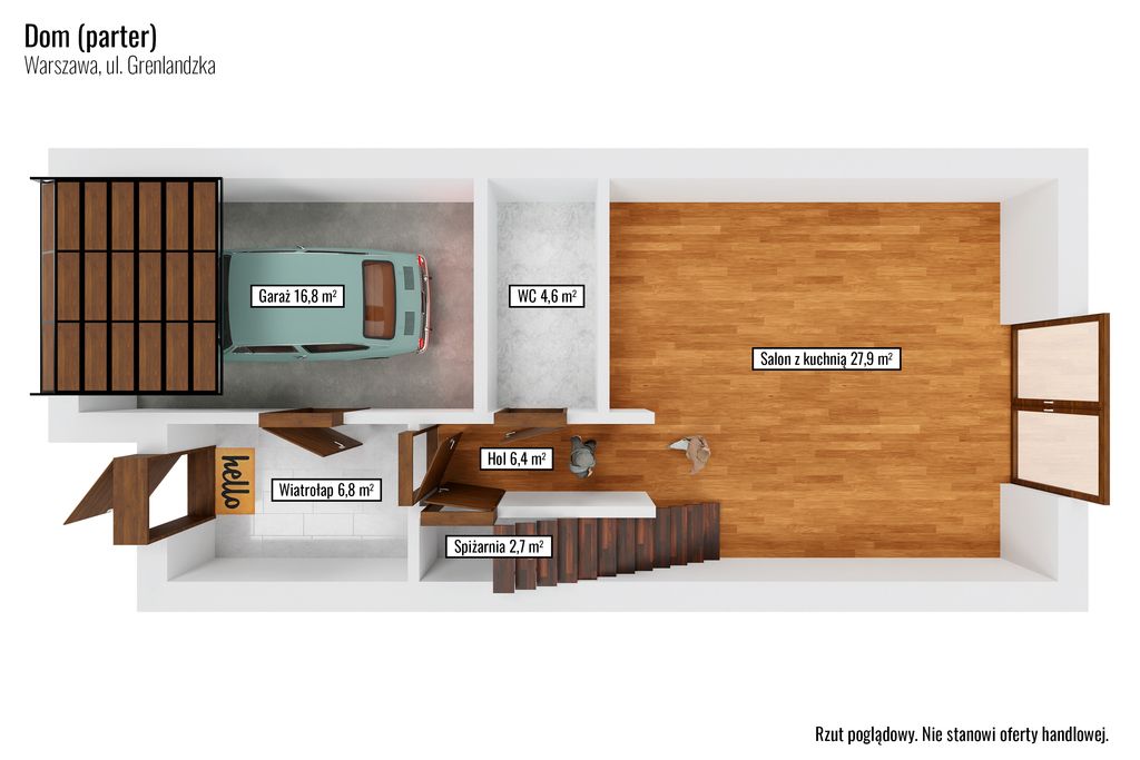 dom szeregowy, 5 pokoi Warszawa Białołęka. Zdjęcie 22