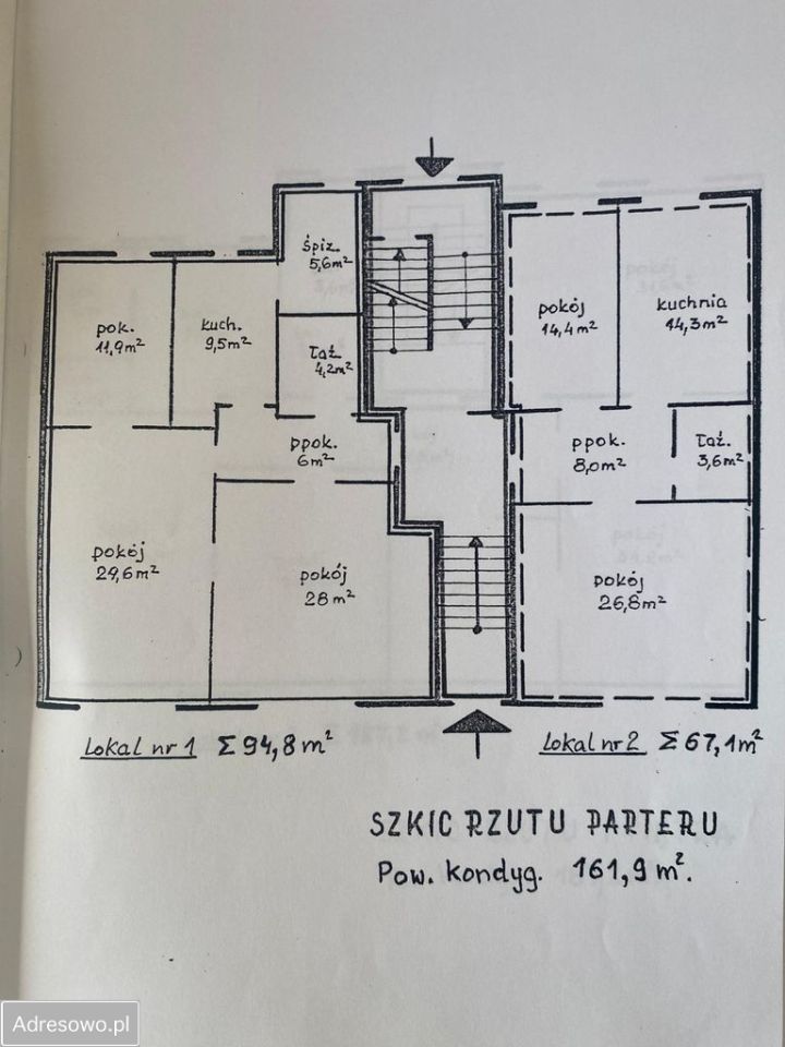 Mieszkanie 4-pokojowe Sosnowiec Centrum, al. Zwycięstwa. Zdjęcie 14