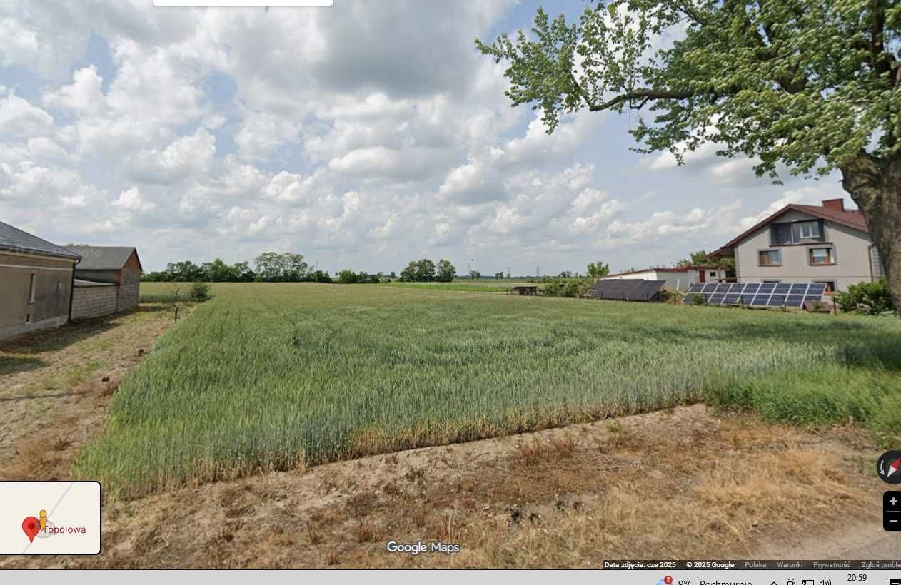 Działka rolno-budowlana Sanniki, ul. Topolowa. Zdjęcie 1