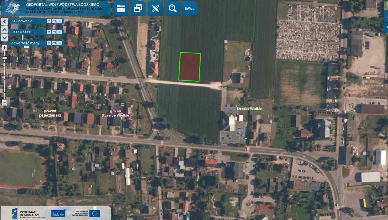 Działka budowlana Strzelce Wielkie, ul. Kalinowa. Zdjęcie 4