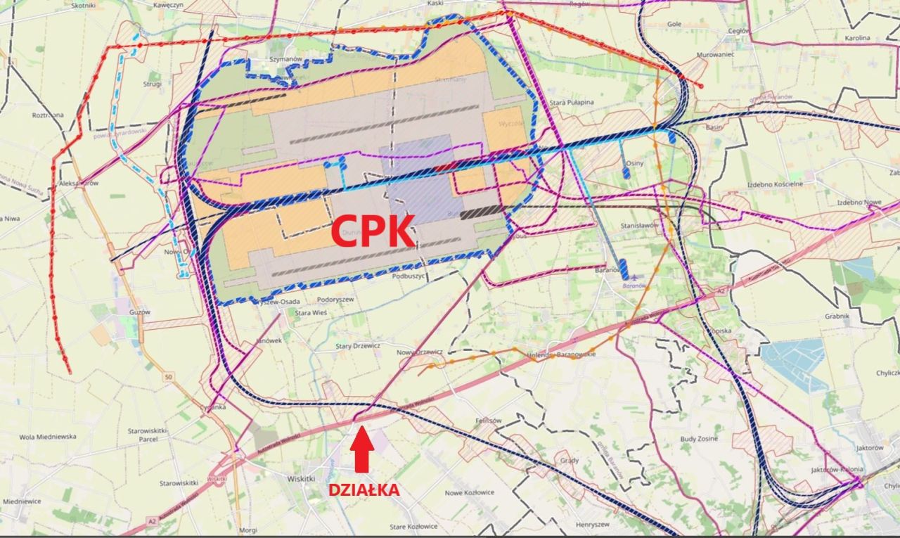 Działka inwestycyjna Nowy Drzewicz. Zdjęcie 4