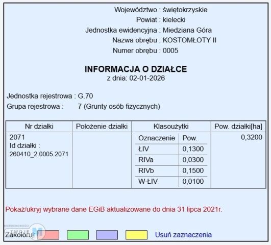 Działka rolna Kostomłoty Drugie. Zdjęcie 3