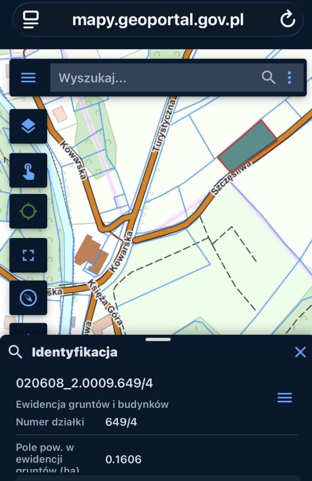 Działka budowlana Ściegny. Zdjęcie 4