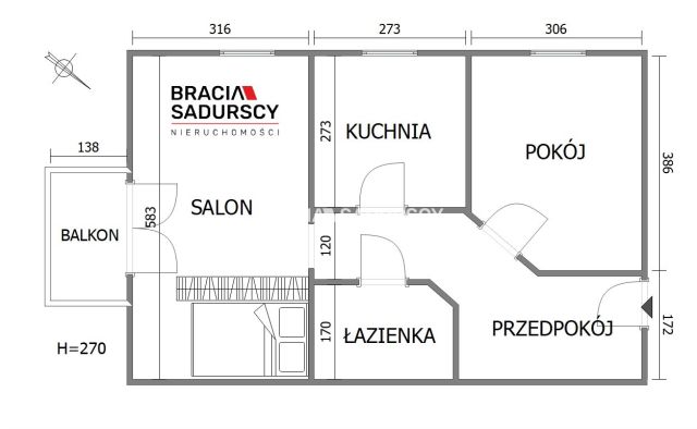 Mieszkanie 2-pokojowe Kraków Podgórze Duchackie, ul. Pszenna. Zdjęcie 20