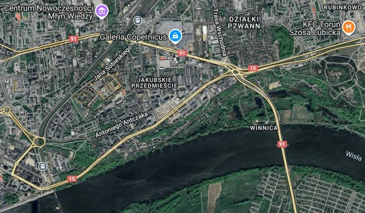 Garaż/miejsce parkingowe Toruń Jakubskie Przedmieście, szosa Lubicka