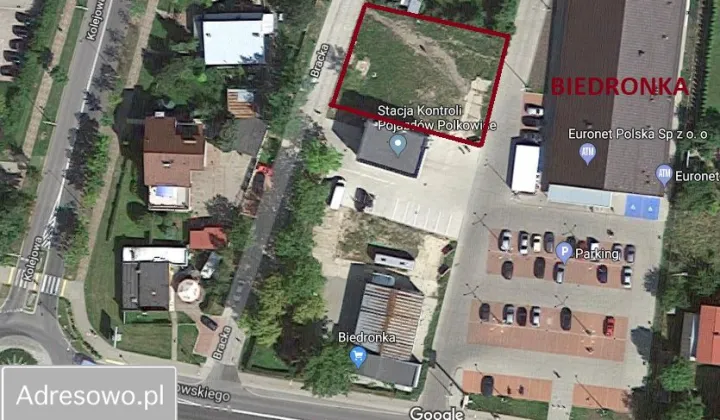 Działka inwestycyjna Polkowice, ul. Bracka