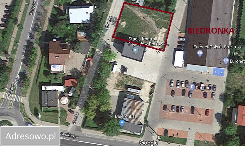 Działka inwestycyjna Polkowice, ul. Bracka