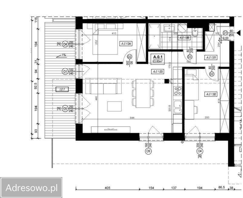 Mieszkanie 3-pokojowe Knurów, ul. Walentego Rakoniewskiego. Zdjęcie 20