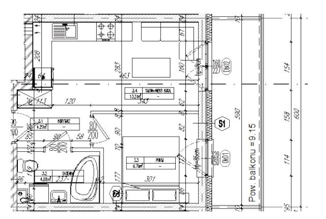 Mieszkanie 2-pokojowe Lublin Kalinowszczyzna. Zdjęcie 4
