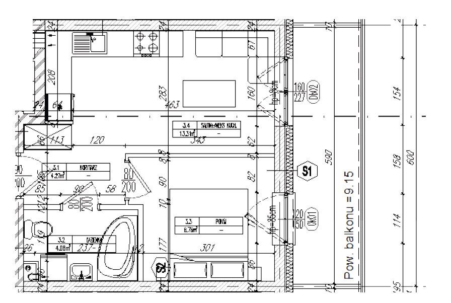 Mieszkanie 2-pokojowe Lublin Kalinowszczyzna. Zdjęcie 4