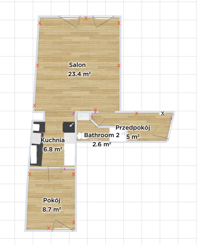 Mieszkanie 2-pokojowe Chorzów Stary Chorzów, pl. św. Jana. Zdjęcie 12