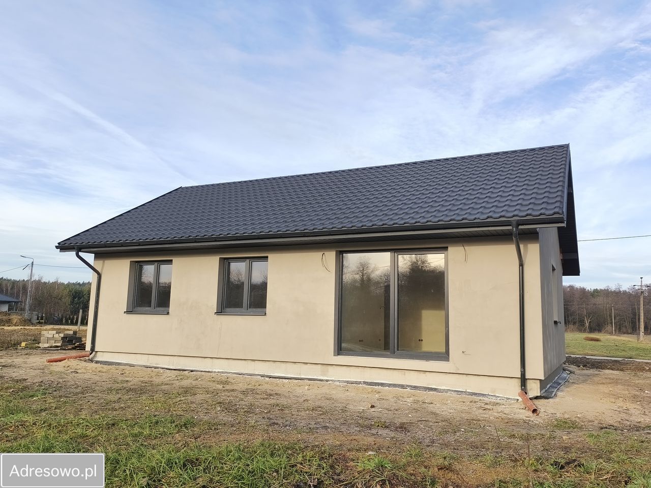 dom wolnostojący, 4 pokoje Skorzów