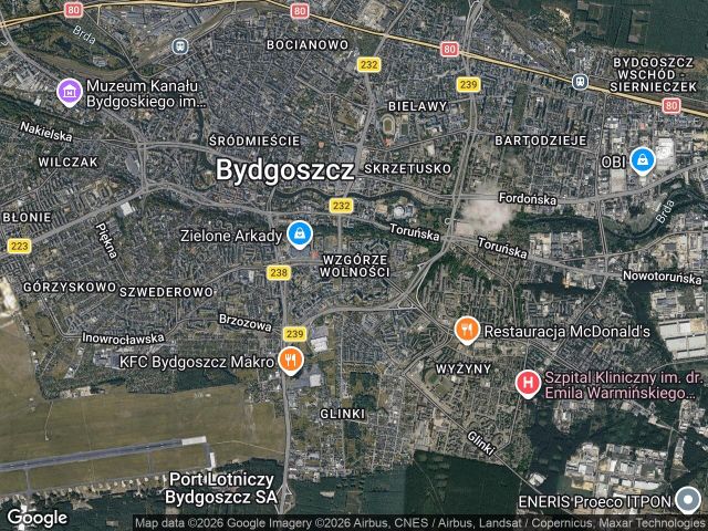 Mieszkanie 3-pokojowe Bydgoszcz Wzgórze Wolności. Zdjęcie 1