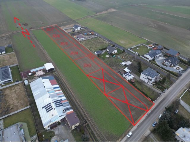 Działka budowlana Wysocko Małe, ul. Pod Borkiem. Zdjęcie 1