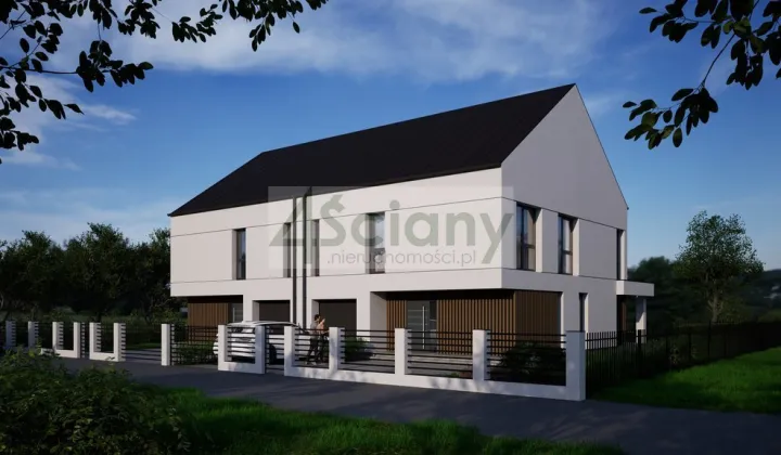 bliźniak, 4 pokoje Głosków