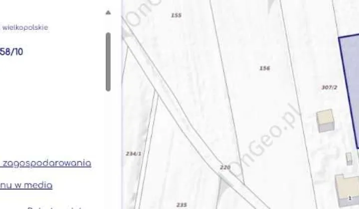 Działka budowlana Chojno