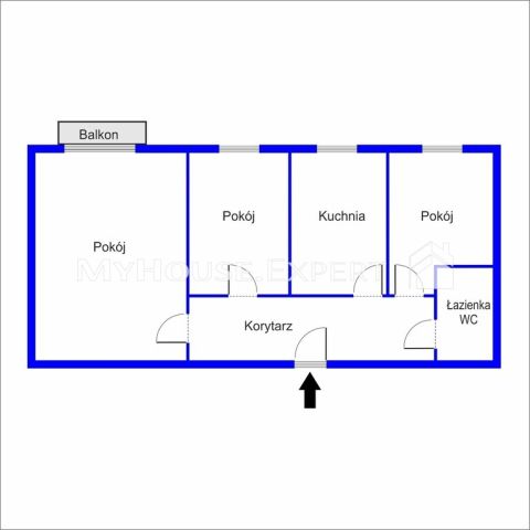 Mieszkanie 3-pokojowe Gorzów Wielkopolski, ul. Widok. Zdjęcie 13