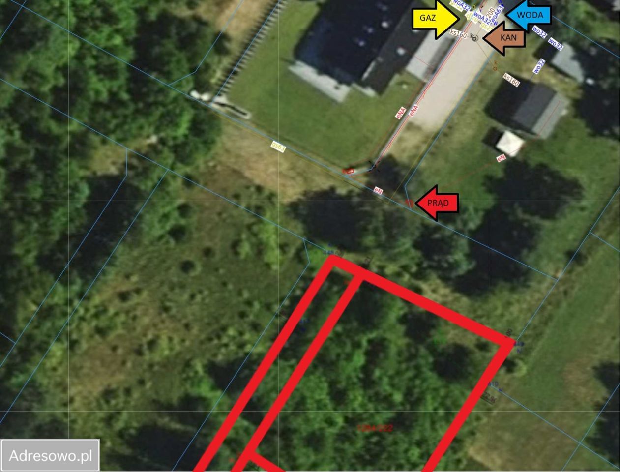 Działka budowlana Potępa, ul. Łąkowa. Zdjęcie 9