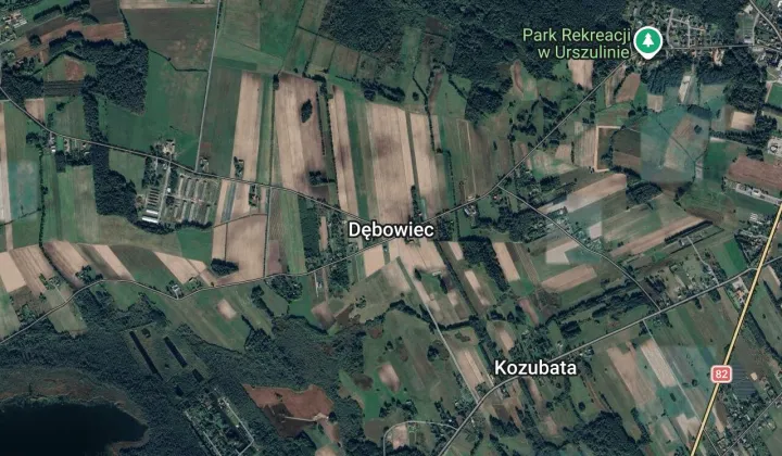 Działka budowlana Dębowiec