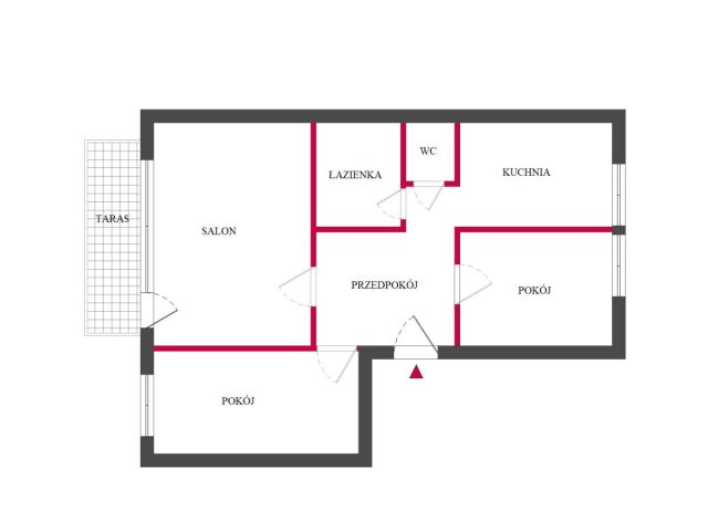 Mieszkanie 3-pokojowe Łódź Radogoszcz, ul. 11 Listopada. Zdjęcie 6