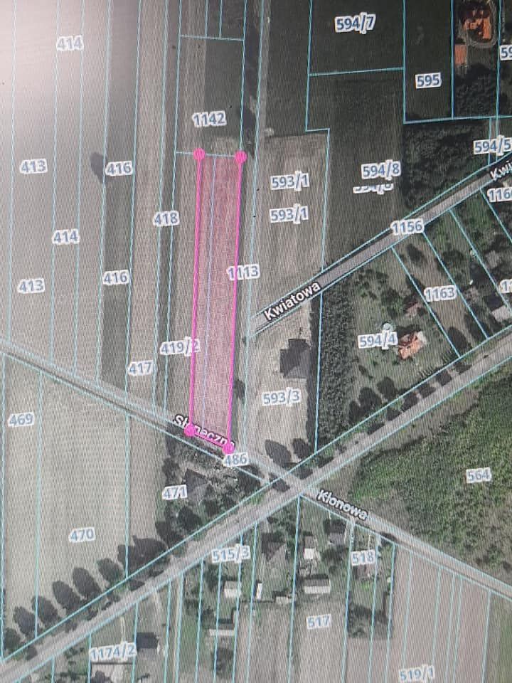 Działka rolno-budowlana Dworszowice Pakoszowe. Zdjęcie 3