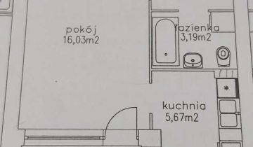 Mieszkanie 1-pokojowe Bydgoszcz Bartodzieje Małe, ul. Połczyńska