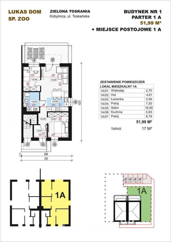 Mieszkanie 3-pokojowe Kobylnica, ul. Toskańska. Zdjęcie 14