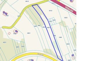 Działka budowlana Zagórz Dolina, ul. Krucza