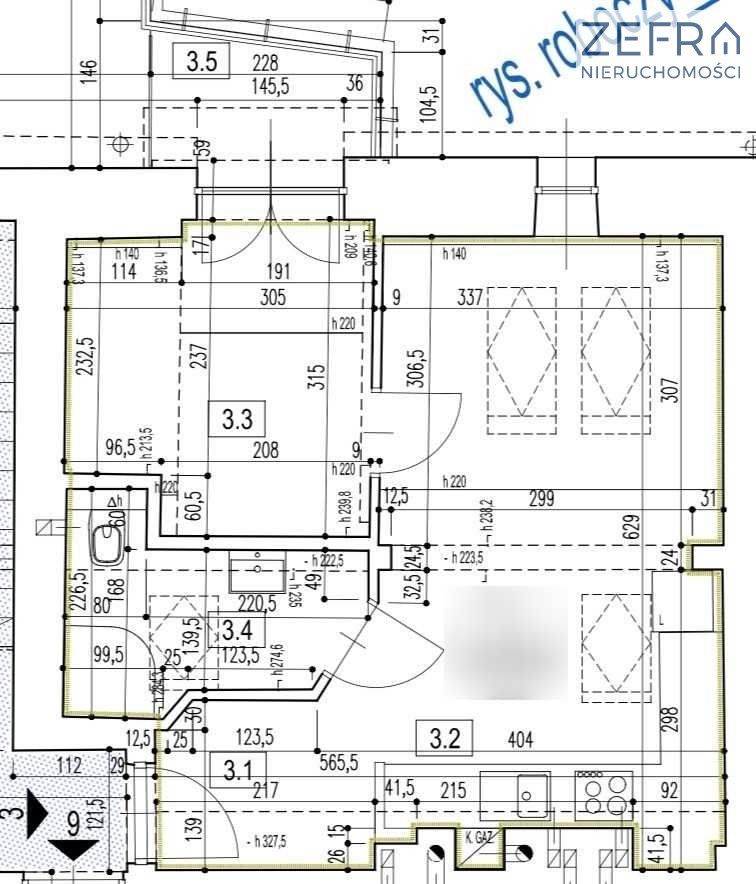 Mieszkanie 2-pokojowe Kraków Stare Miasto. Zdjęcie 13