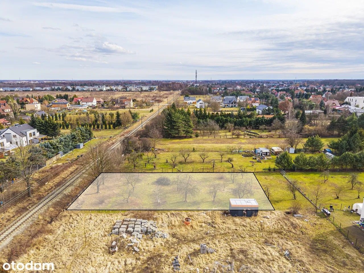 Działka budowlana Wrocław Strachocin, ul. Włościańska. Zdjęcie 11