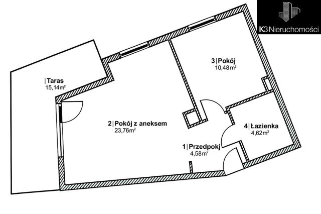 Mieszkanie 2-pokojowe Warszawa Ursynów, ul. Złoty Potok. Zdjęcie 14